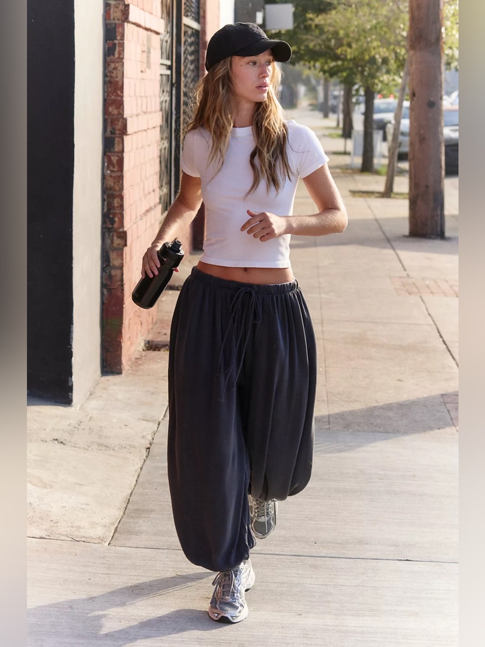 Free People Movement Momentum Balloon Pants Black Size XL